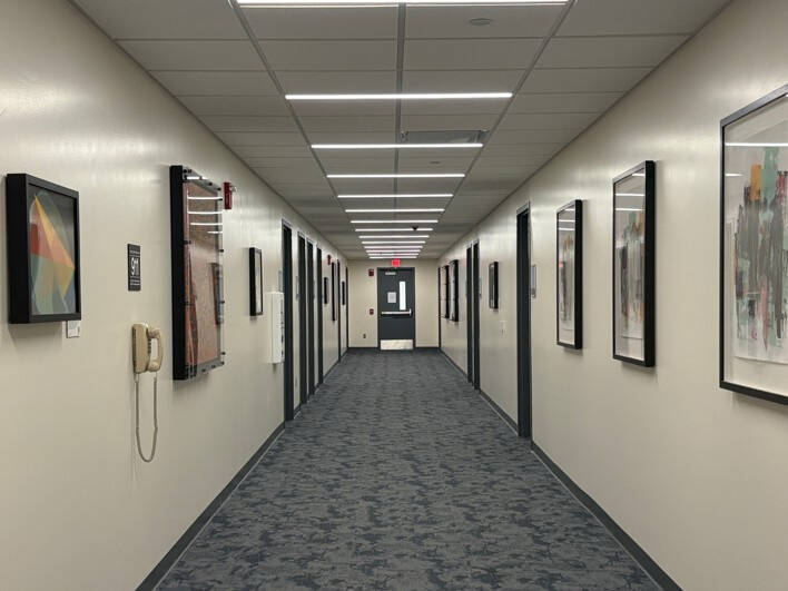 ASH lab hallway